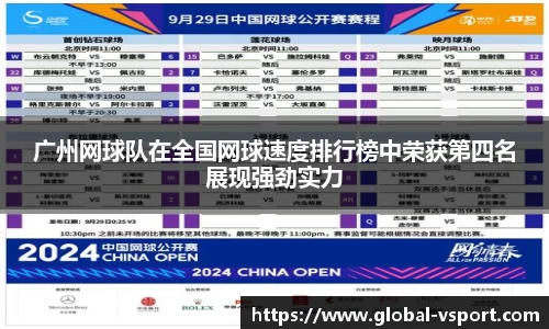 广州网球队在全国网球速度排行榜中荣获第四名展现强劲实力